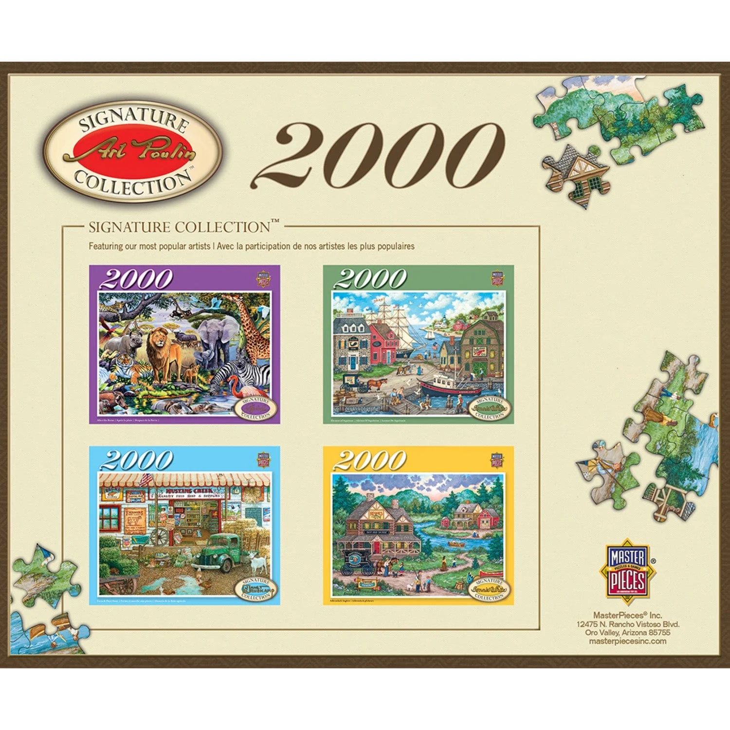 Signature Collection - Ocean Park 2000 Piece Jigsaw Puzzle - Image 3