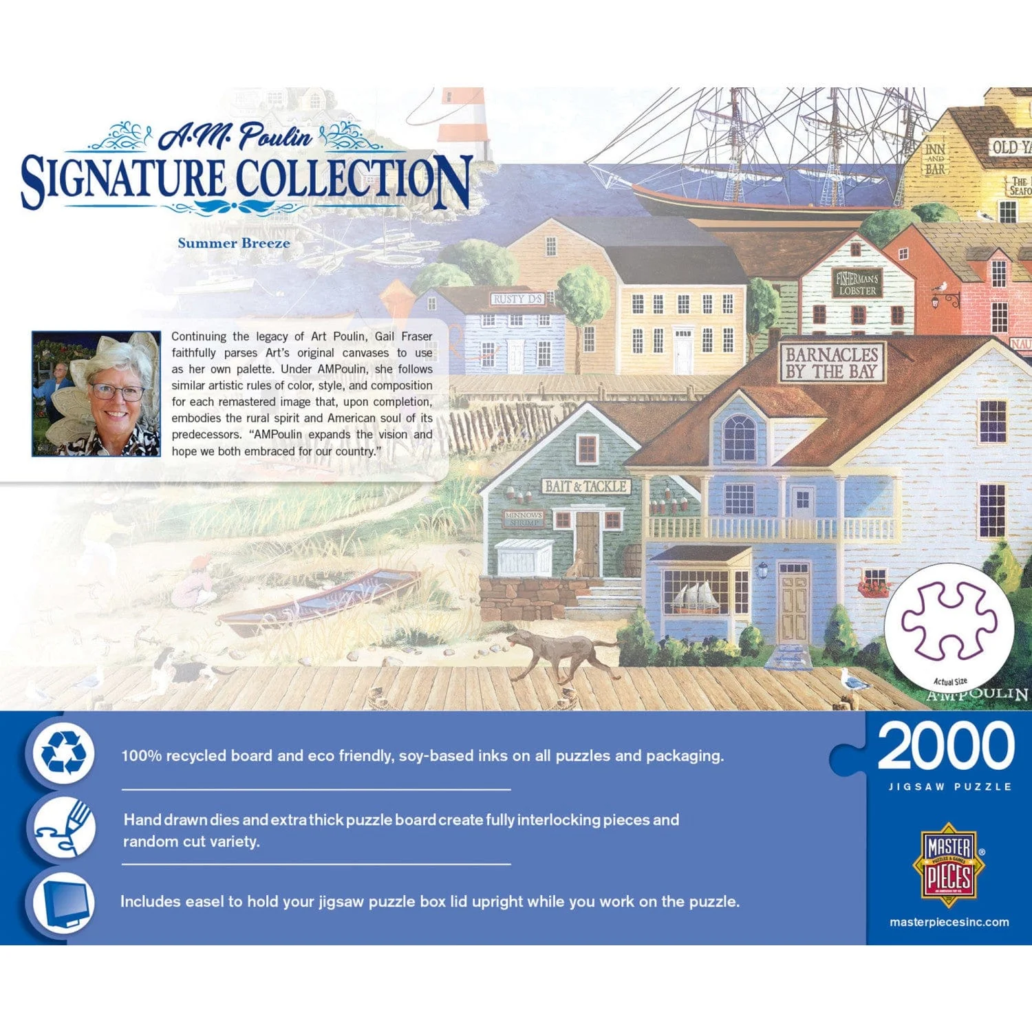 Signature Collection - Summer Breeze 2000 Piece Jigsaw Puzzle - Image 3