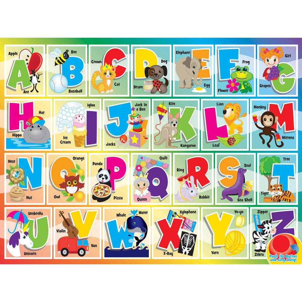 Alphabet Song - 24 Piece Musical Floor Jigsaw Puzzle - Image 2