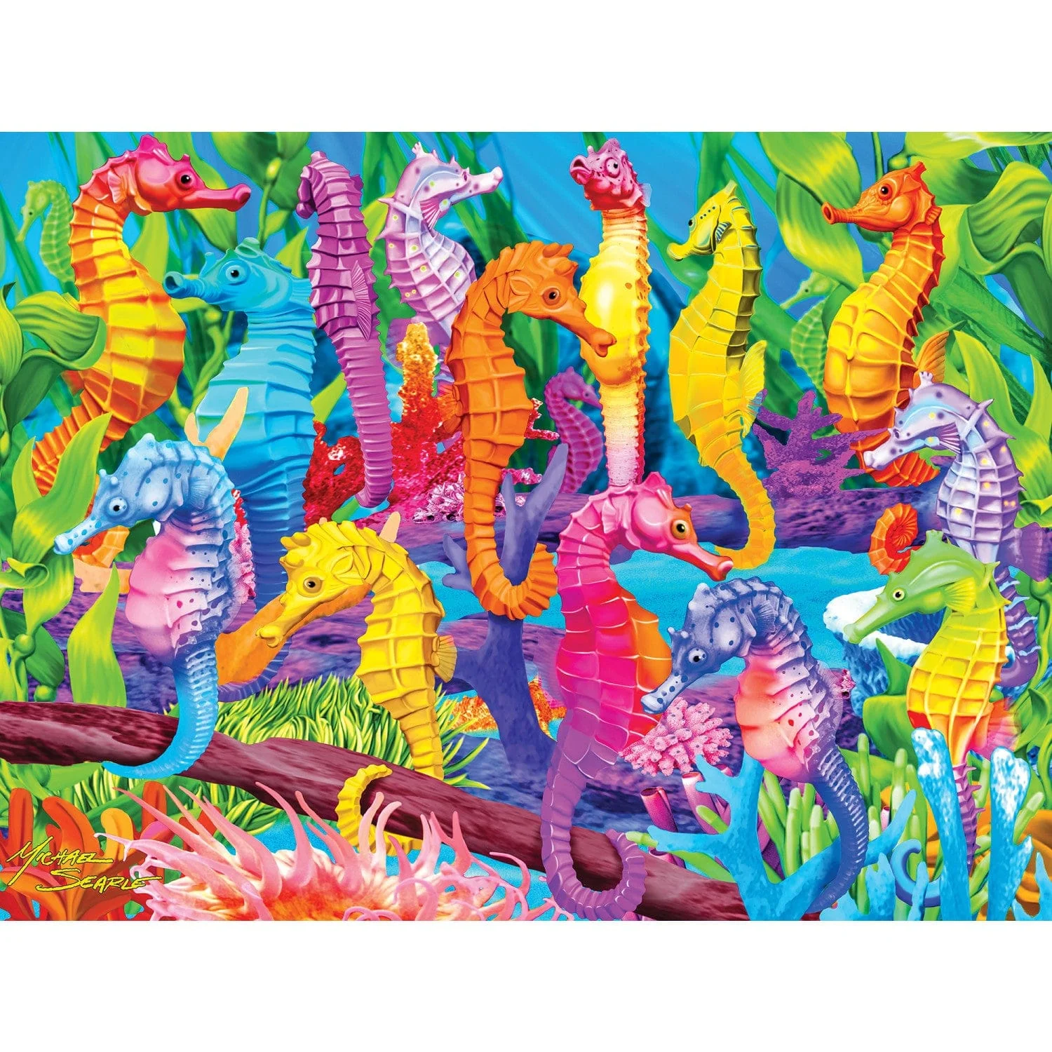 Singing Seahorses - Jigsaw Puzzle