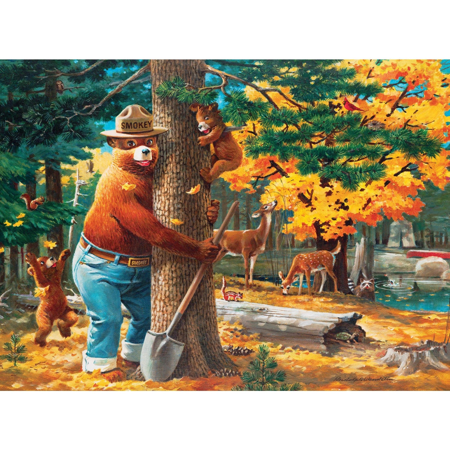 Smokey Bear - 100 Piece Jigsaw Puzzle - Image 2