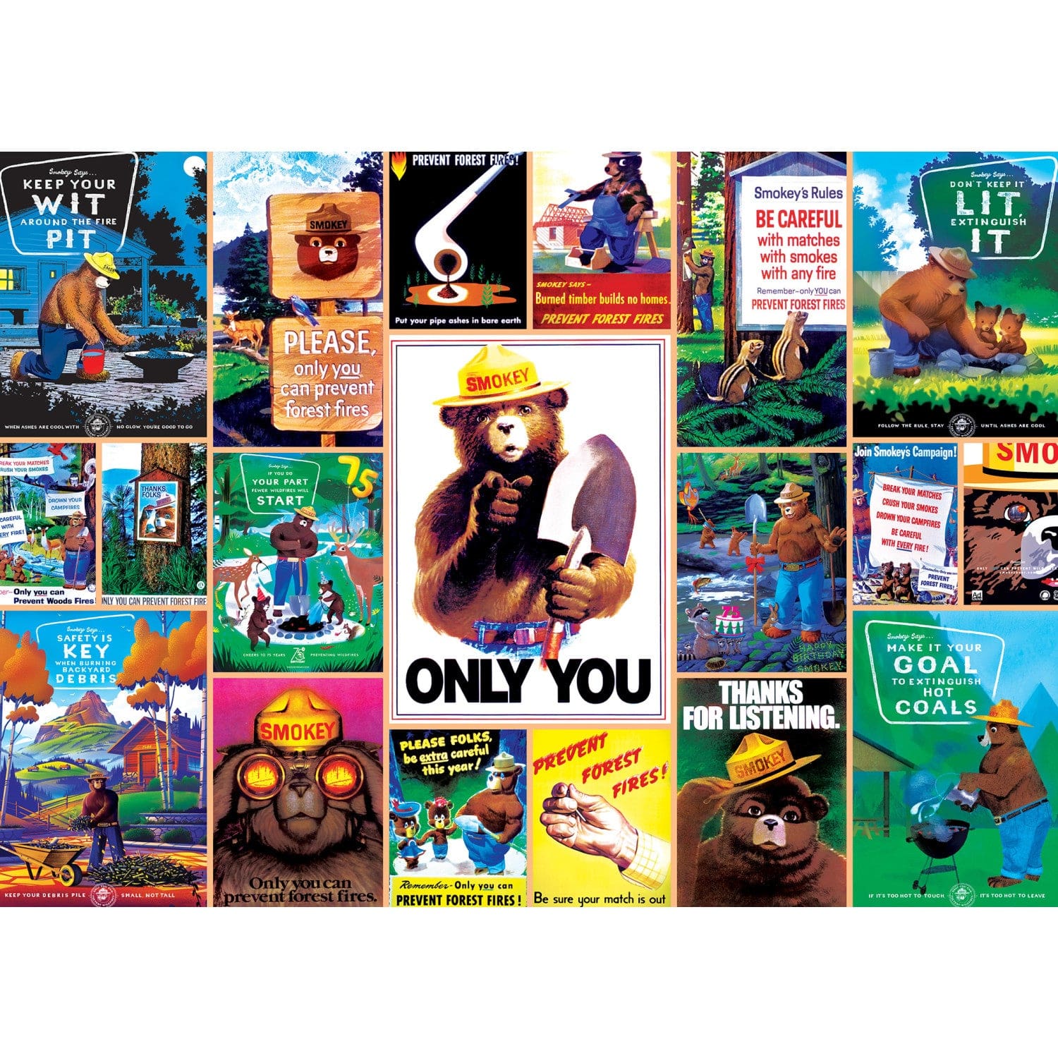 Smokey Bear National Parks 500 Piece Jigsaw Puzzle - Image 2
