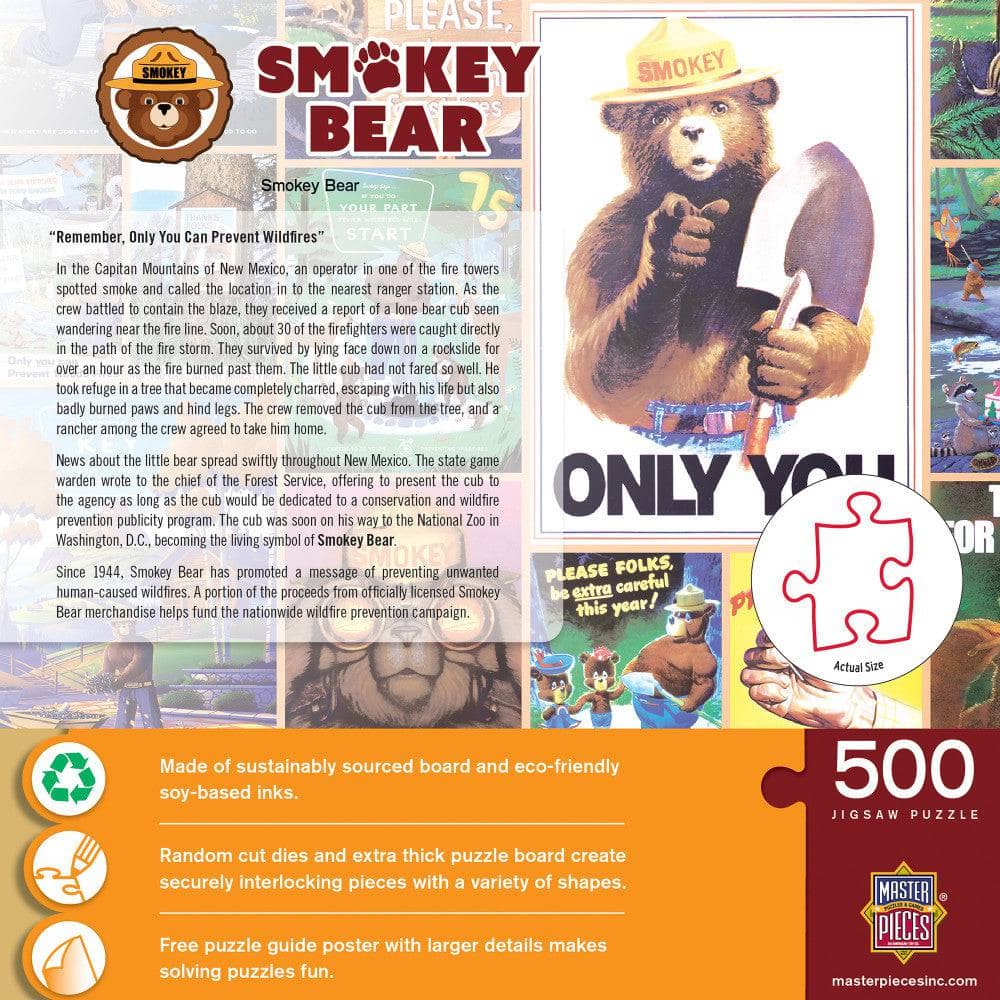 Smokey Bear National Parks 500 Piece Jigsaw Puzzle - Image 3
