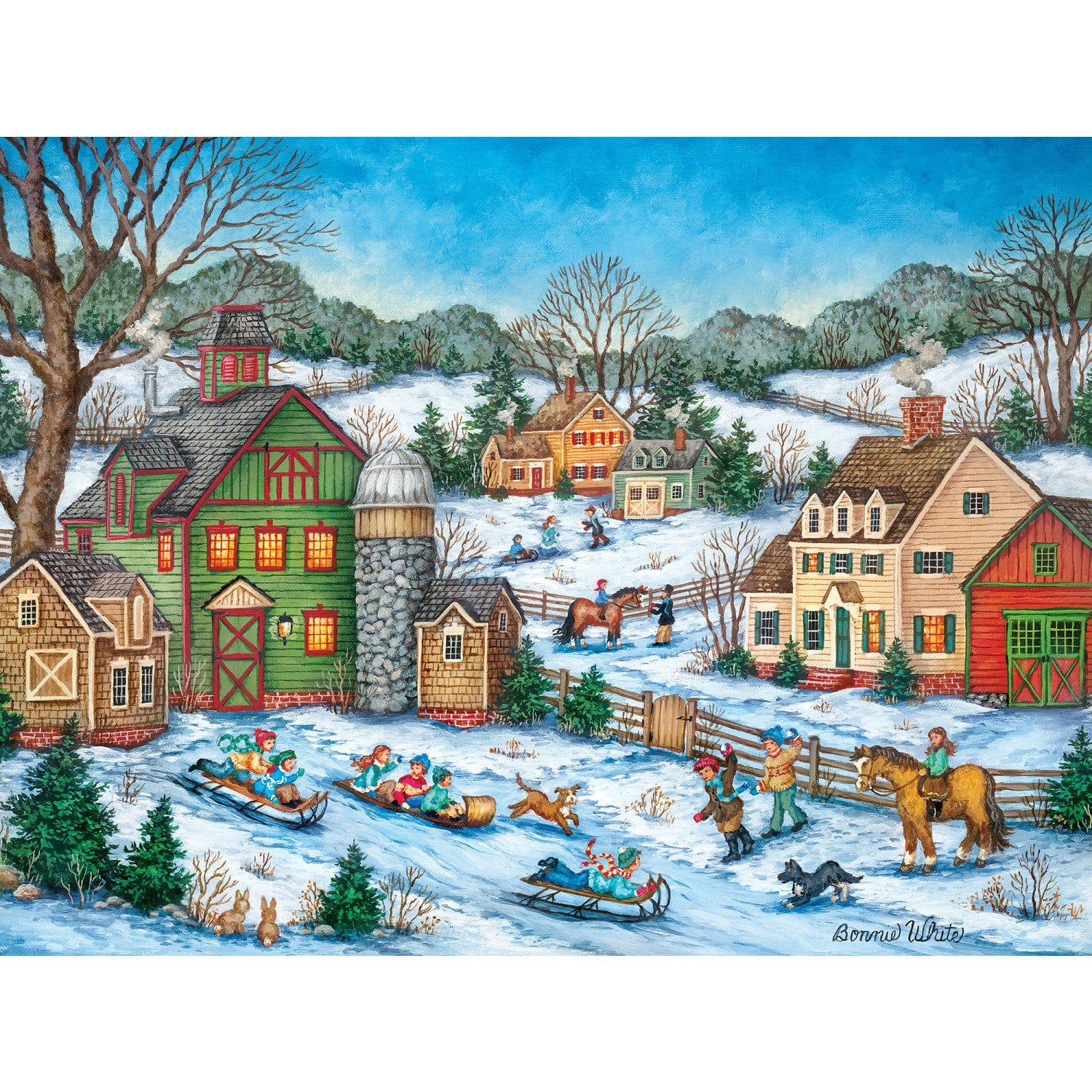 Snowball Ambush - Jigsaw Puzzle