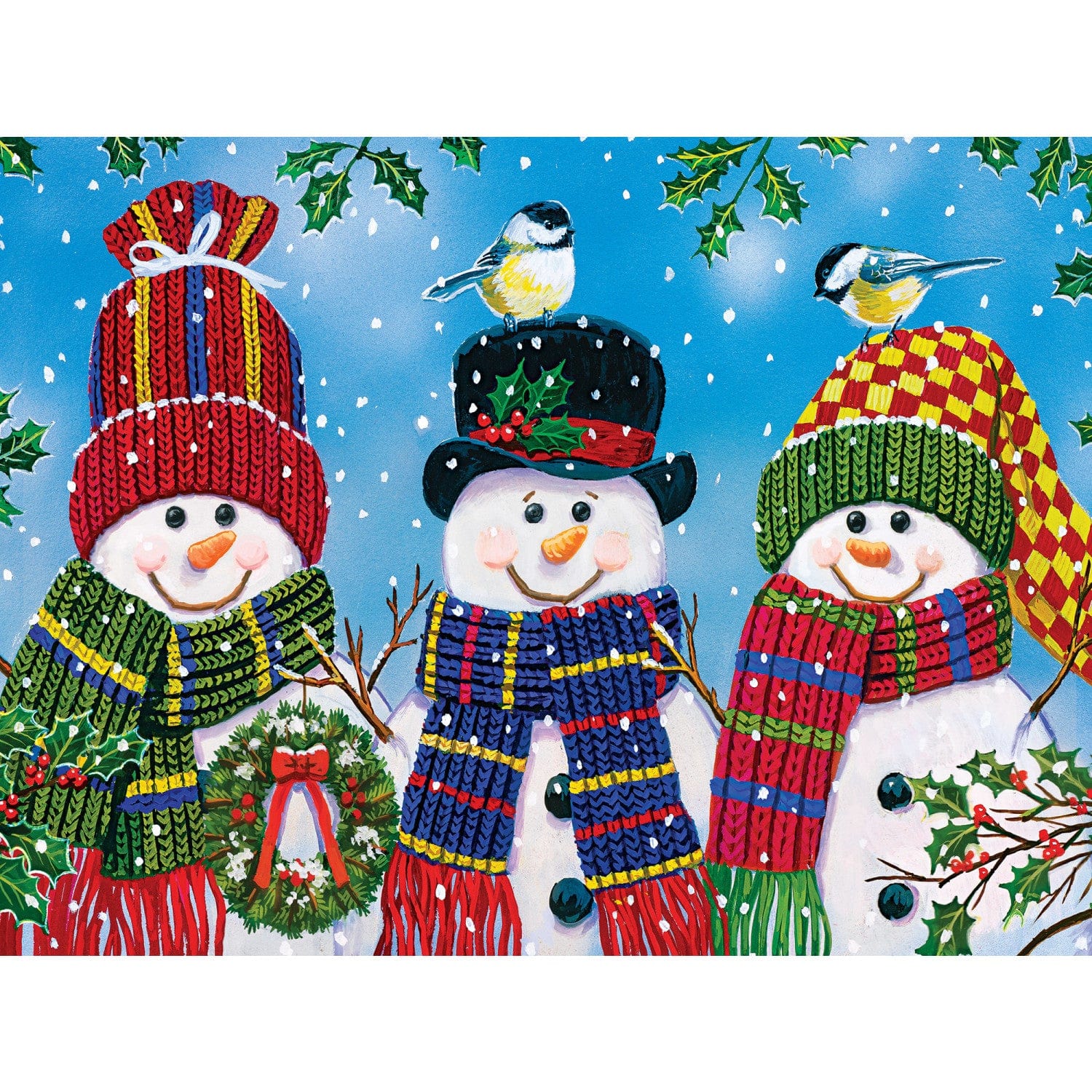 Snowy Afternoon Friends - Jigsaw Puzzle