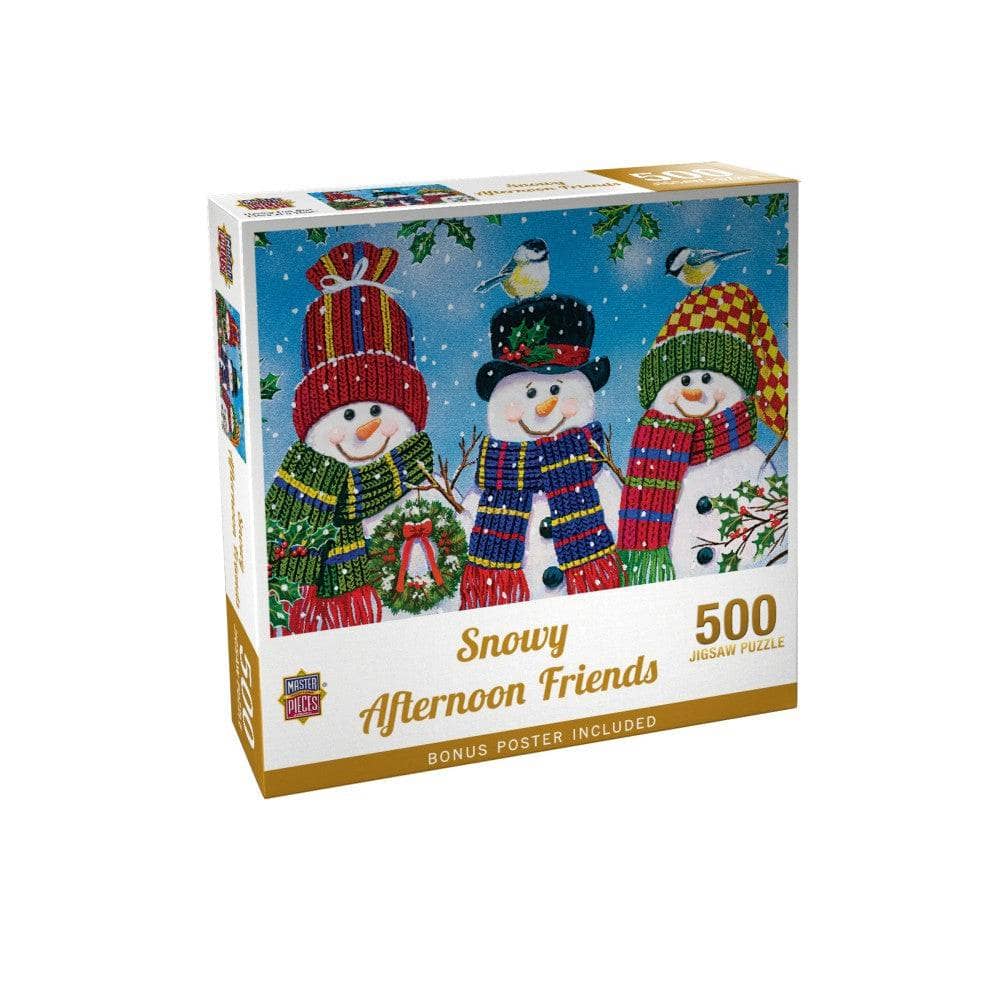 Snowy Afternoon Friends - Jigsaw Puzzle - Image 3