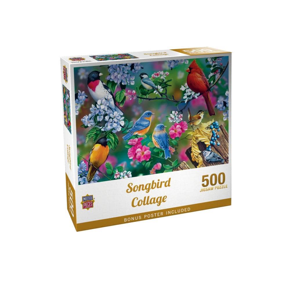 Songbird Collage - Jigsaw Puzzle - Image 3