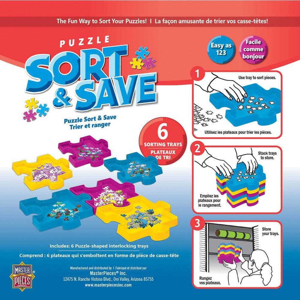 Jigsaw Puzzle Sort & Save - Sorting Trays - Image 3