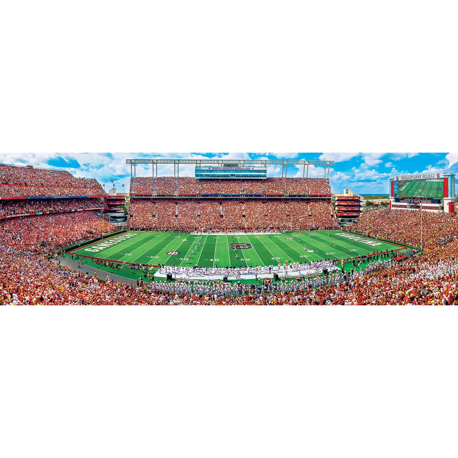South Carolina Gamecocks - 1000 Piece Panoramic Jigsaw Puzzle - Image 2