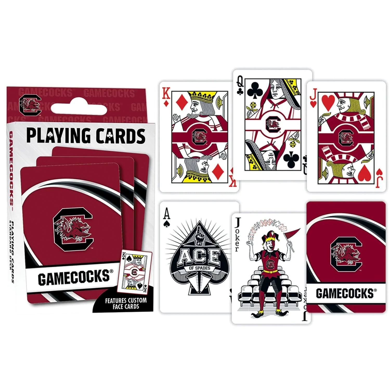 South Carolina Gamecocks Playing Cards - 54 Card Deck - Image 3