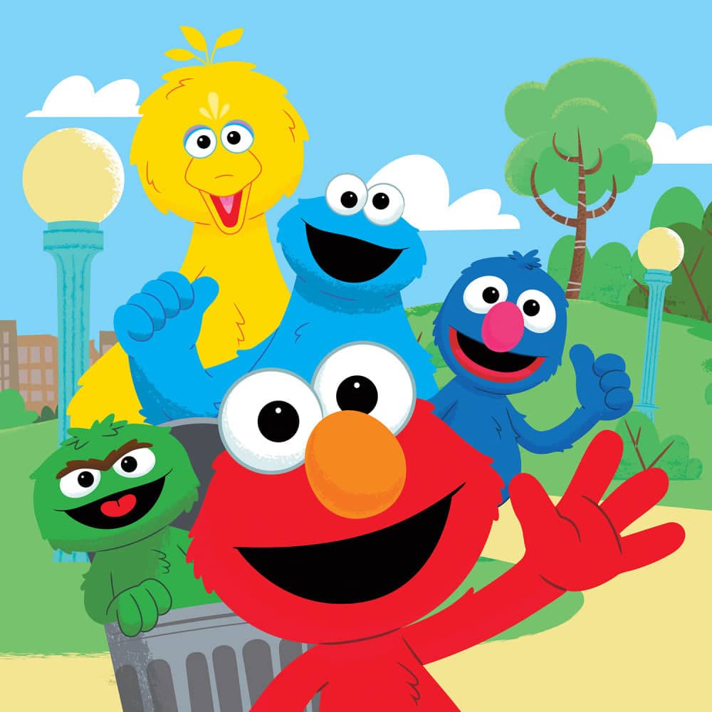 Space Savers - Sesame Street - Best Buds 48 Piece Value Puzzle - Image 2