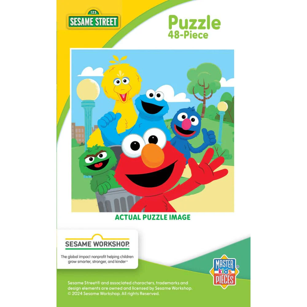 Space Savers - Sesame Street - Best Buds 48 Piece Value Puzzle - Image 3