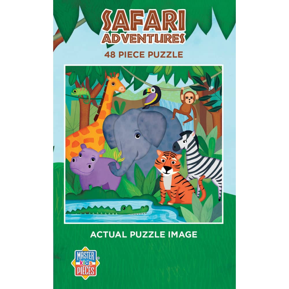 Space Savers - Safari Adventures 48 Piece Value Puzzle - Image 3