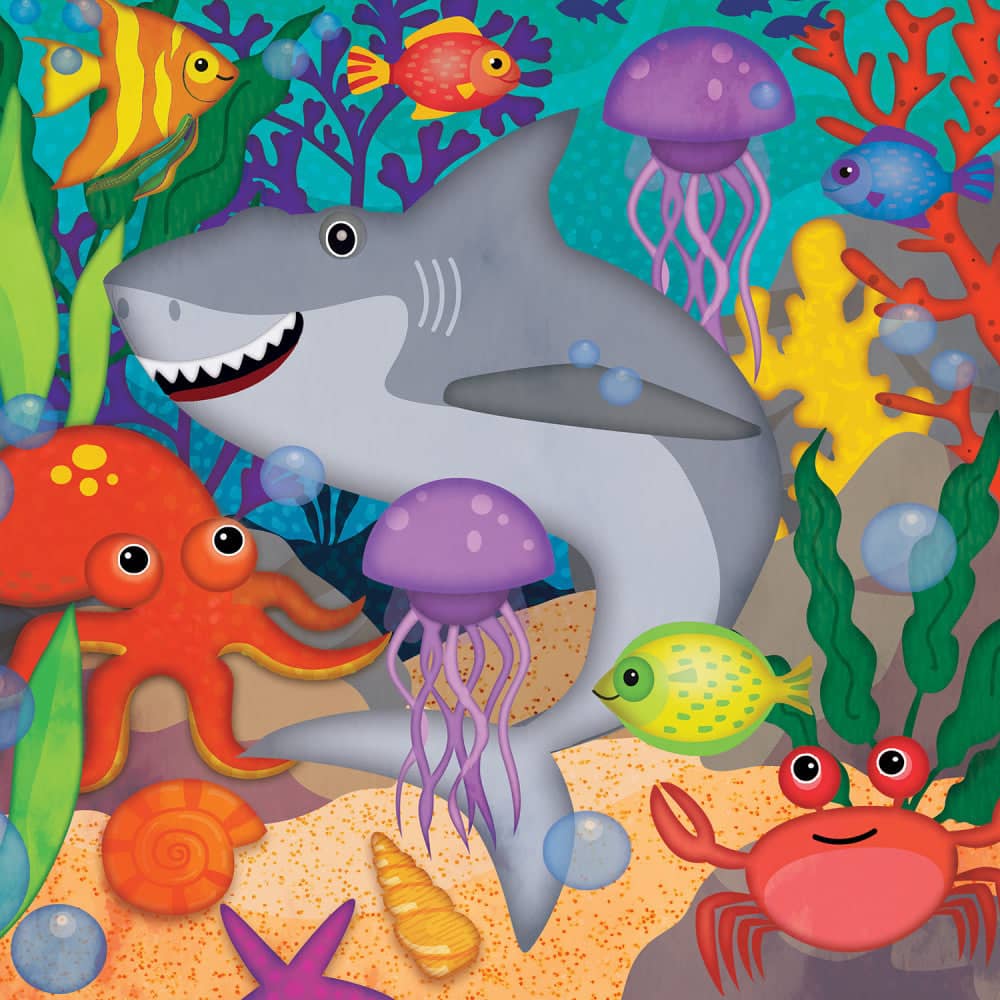 Space Savers - Under the Sea 48 Piece Value Puzzle - Image 2