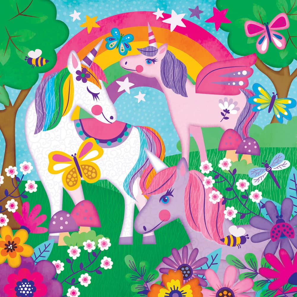 Space Savers - Unicorn Dreams 48 Piece Value Puzzle - Image 2