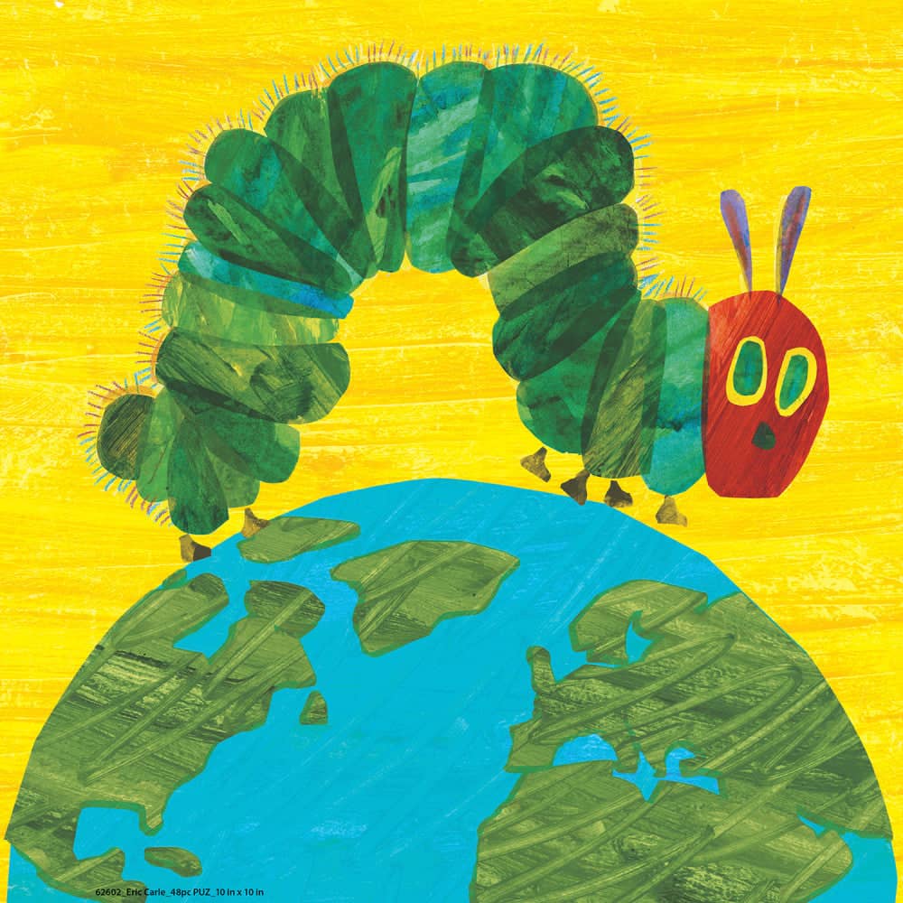 Space Savers - Eric Carle - The Very Hungry Caterpillar 48 Piece Value Puzzle - Image 2