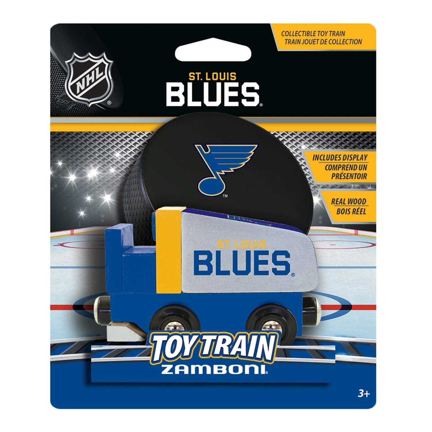 St. Louis Blues Toy Zamboni Train Engine - Image 2