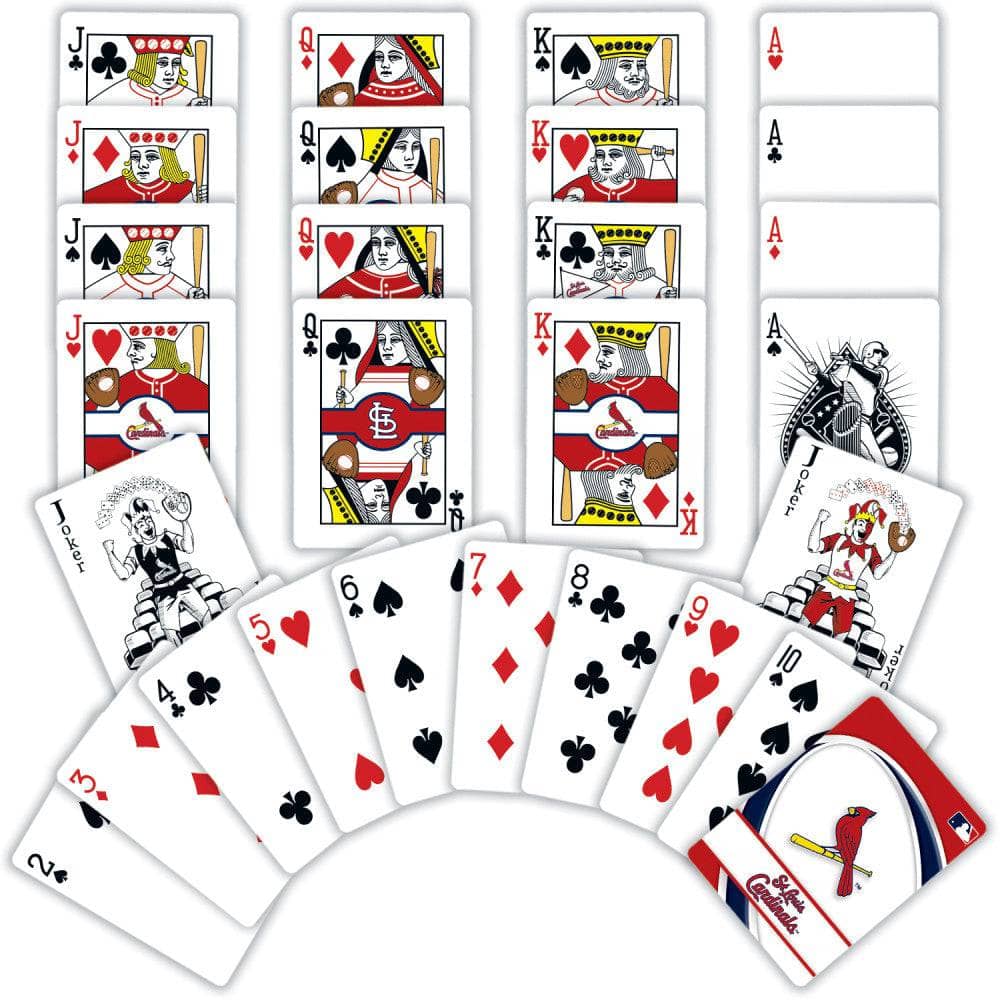 St. Louis Cardinals Playing Cards - 54 Card Deck - Image 2