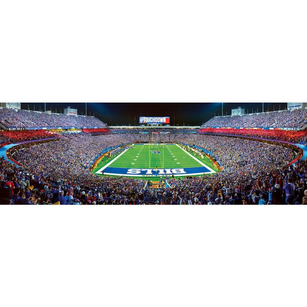 Buffalo Bills - 1000 Piece Panoramic Jigsaw Puzzle - End View - Image 2