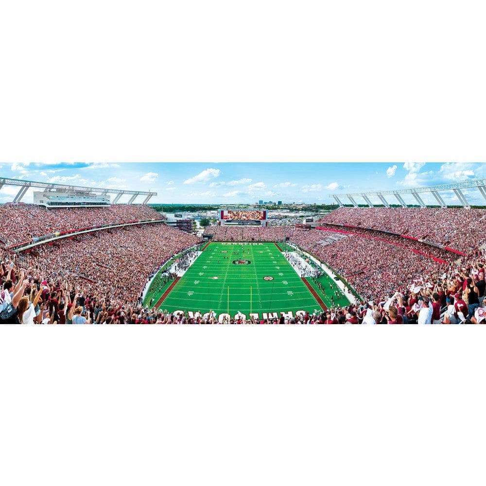 South Carolina Gamecocks - 1000 Piece Panoramic Jigsaw Puzzle - End View - Image 2