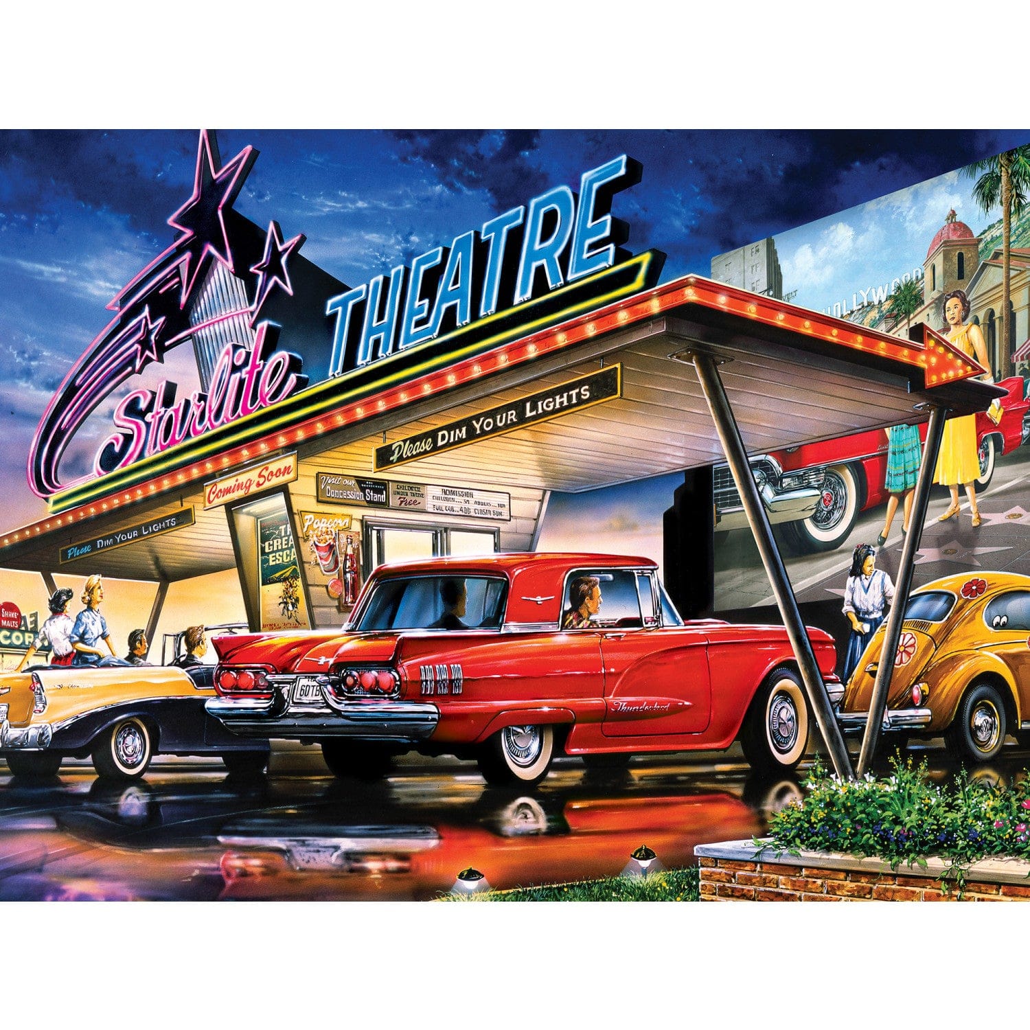 Starlite Drive-In - Jigsaw Puzzle