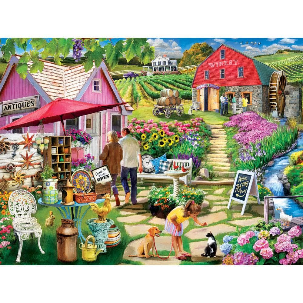 Stone Mill Vineyards - Jigsaw Puzzle