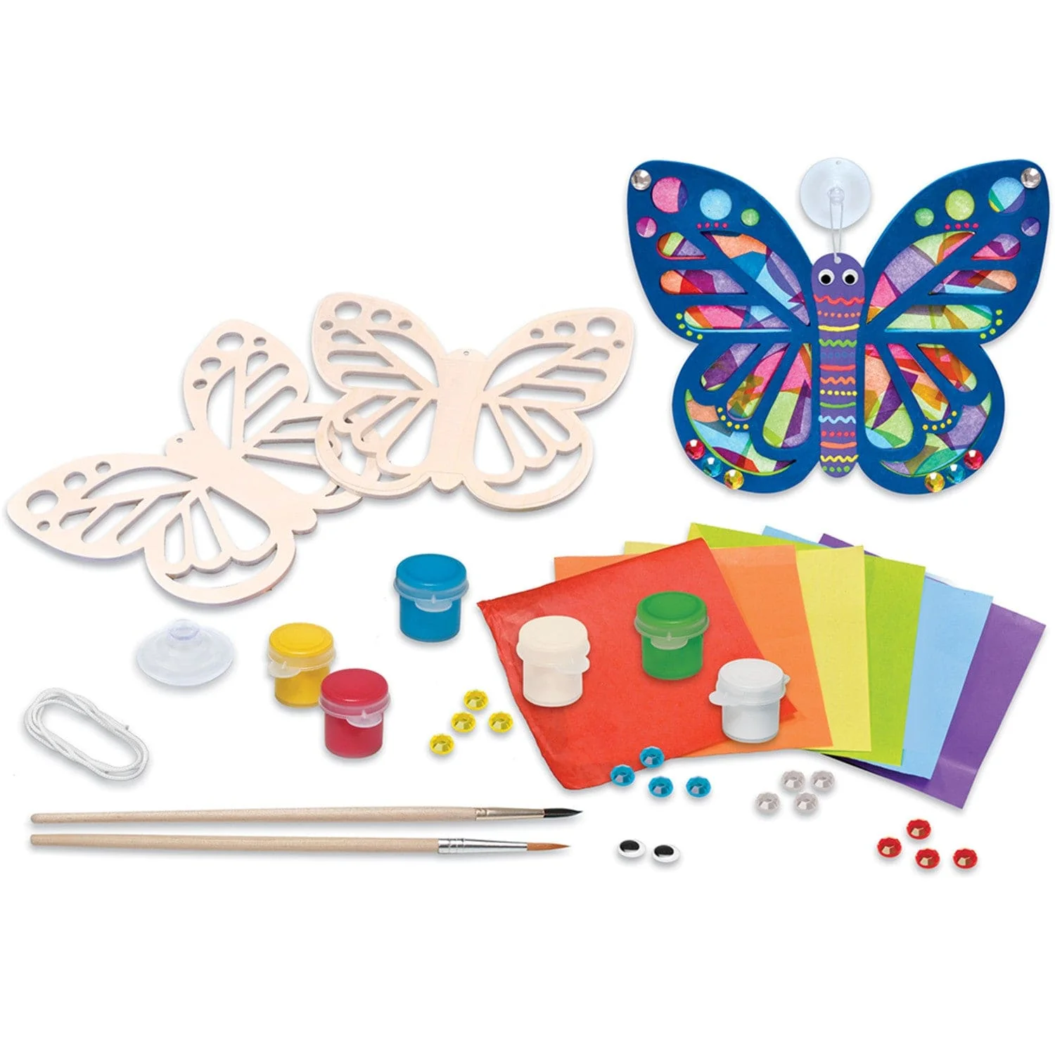Suncatcher Wood Craft & Paint Kit - Image 2