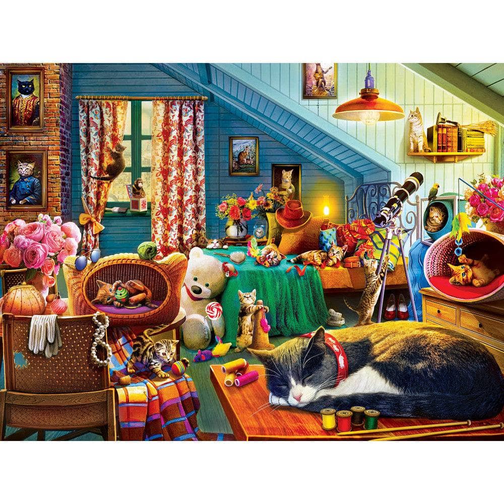 Sunset Naptime - Jigsaw Puzzle