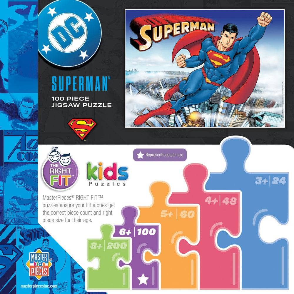 Superman - It's a Bird, It's a Plane 100 Piece Jigsaw Puzzle - Image 3