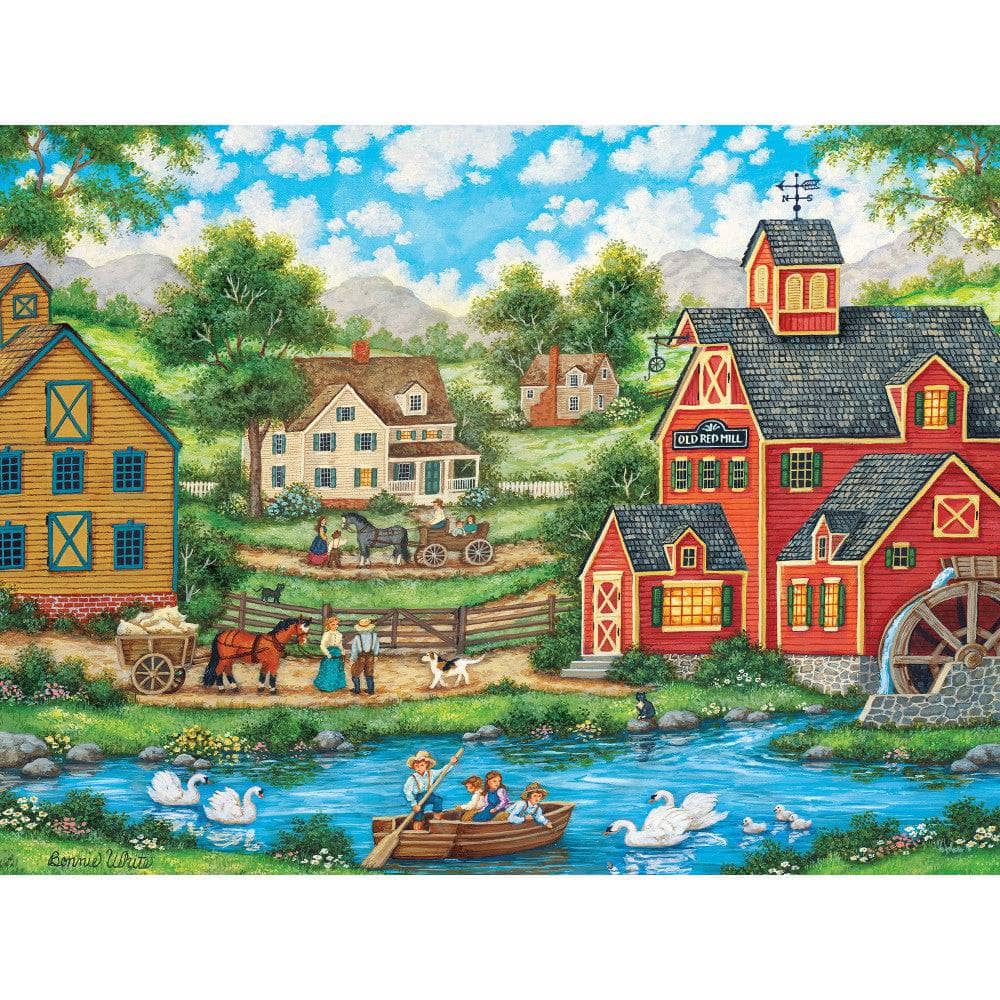 Swan Pond - Jigsaw Puzzle