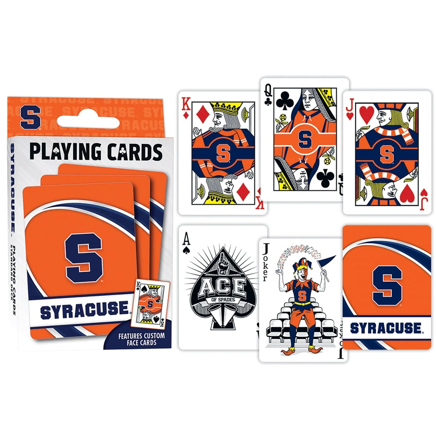 Syracuse Orange Playing Cards - 54 Card Deck - Image 3