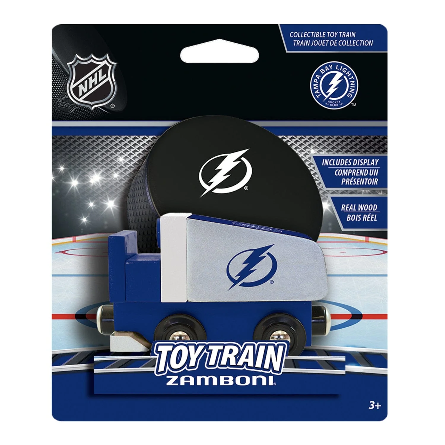 Tampa Bay Lightning Toy Zamboni Train Engine - Image 2