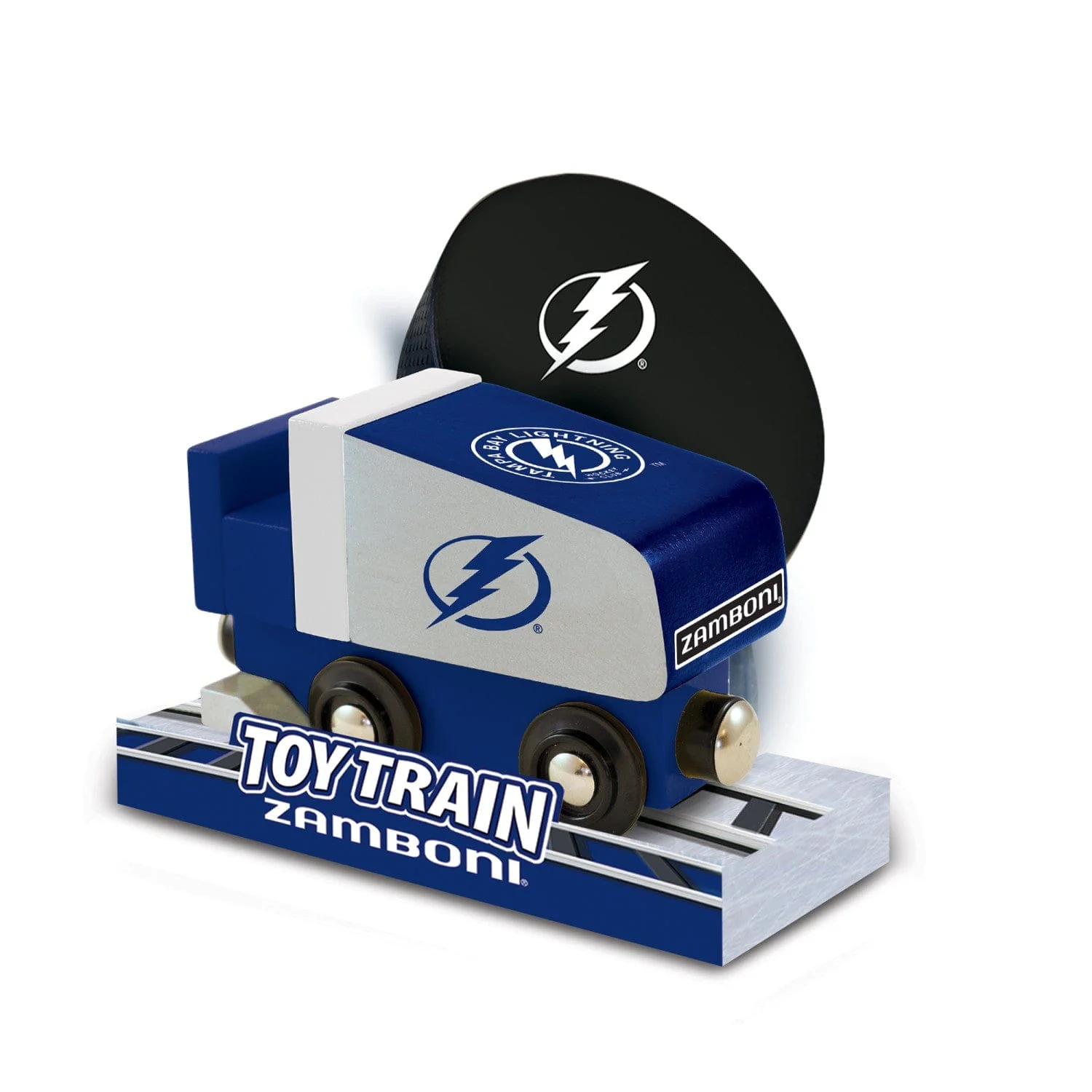 Tampa Bay Lightning Toy Zamboni Train Engine - Image 4