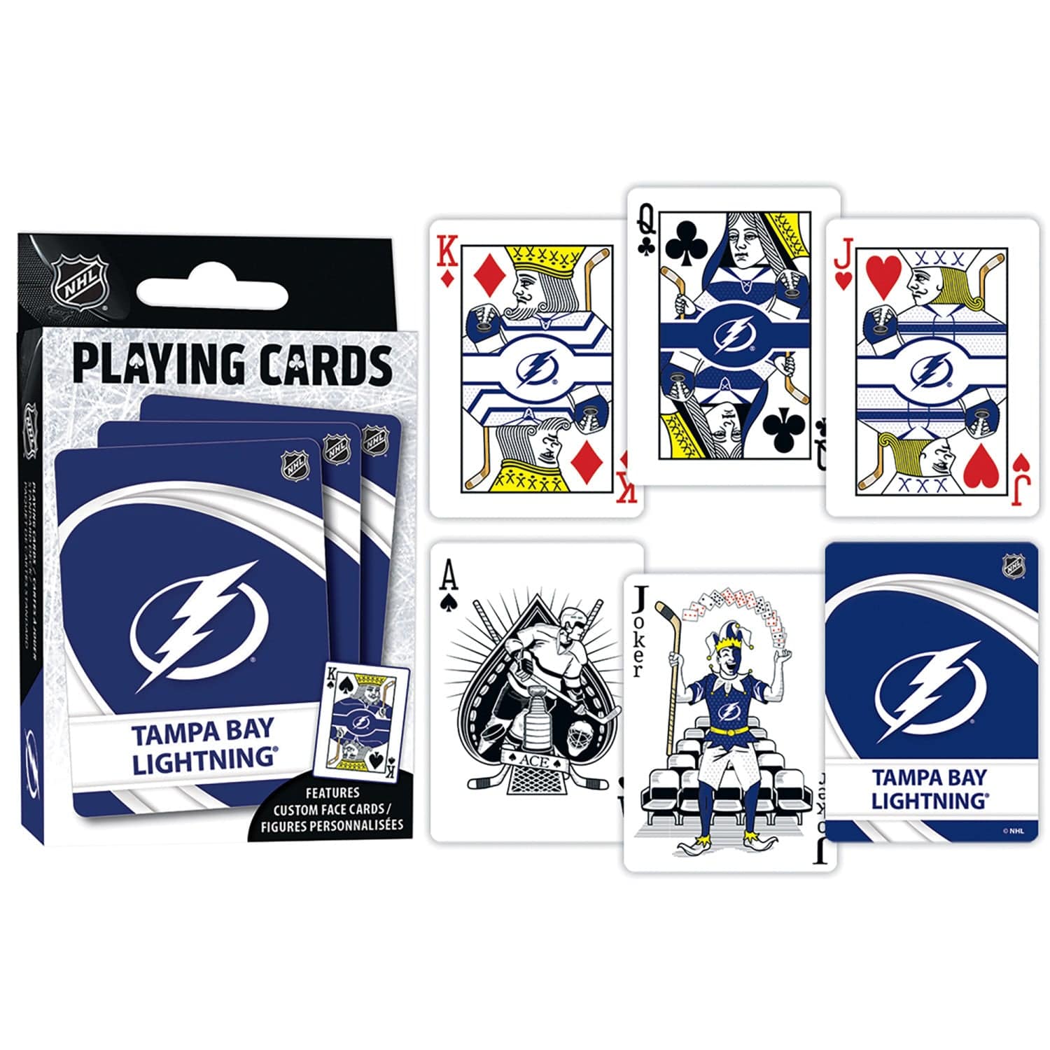 Tampa Bay Lightning Playing Cards - 54 Card Deck - Image 3