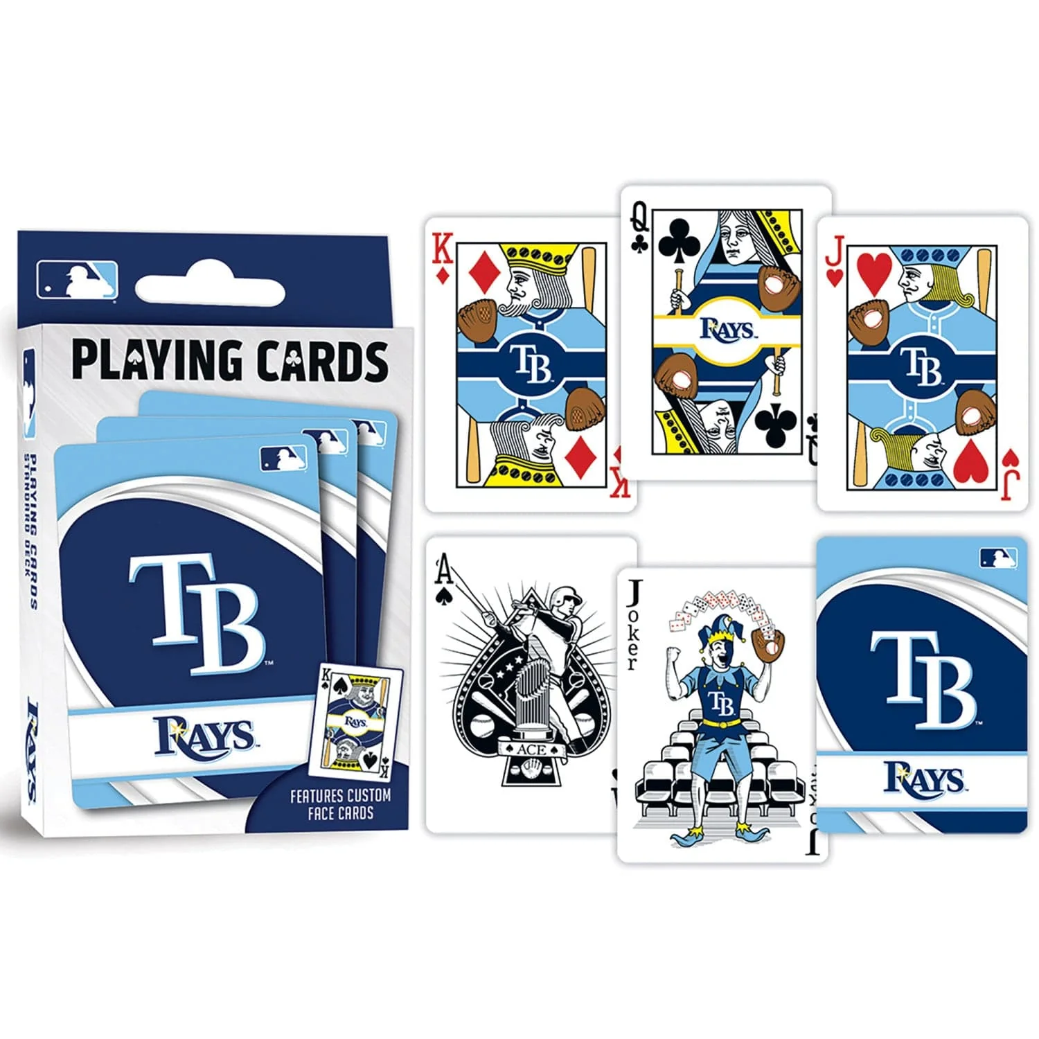 Tampa Bay Rays Playing Cards - 54 Card Deck - Image 3