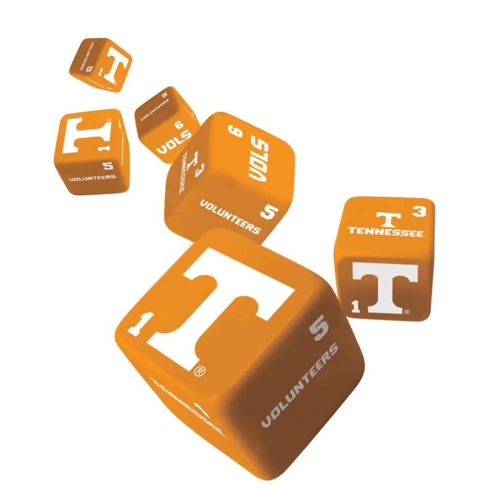 Tennessee Volunteers Dice Set - 19mm - Image 2