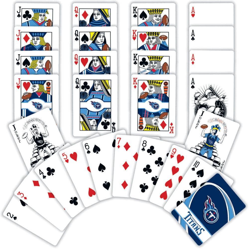 Tennessee Titans Playing Cards - 54 Card Deck - Image 2
