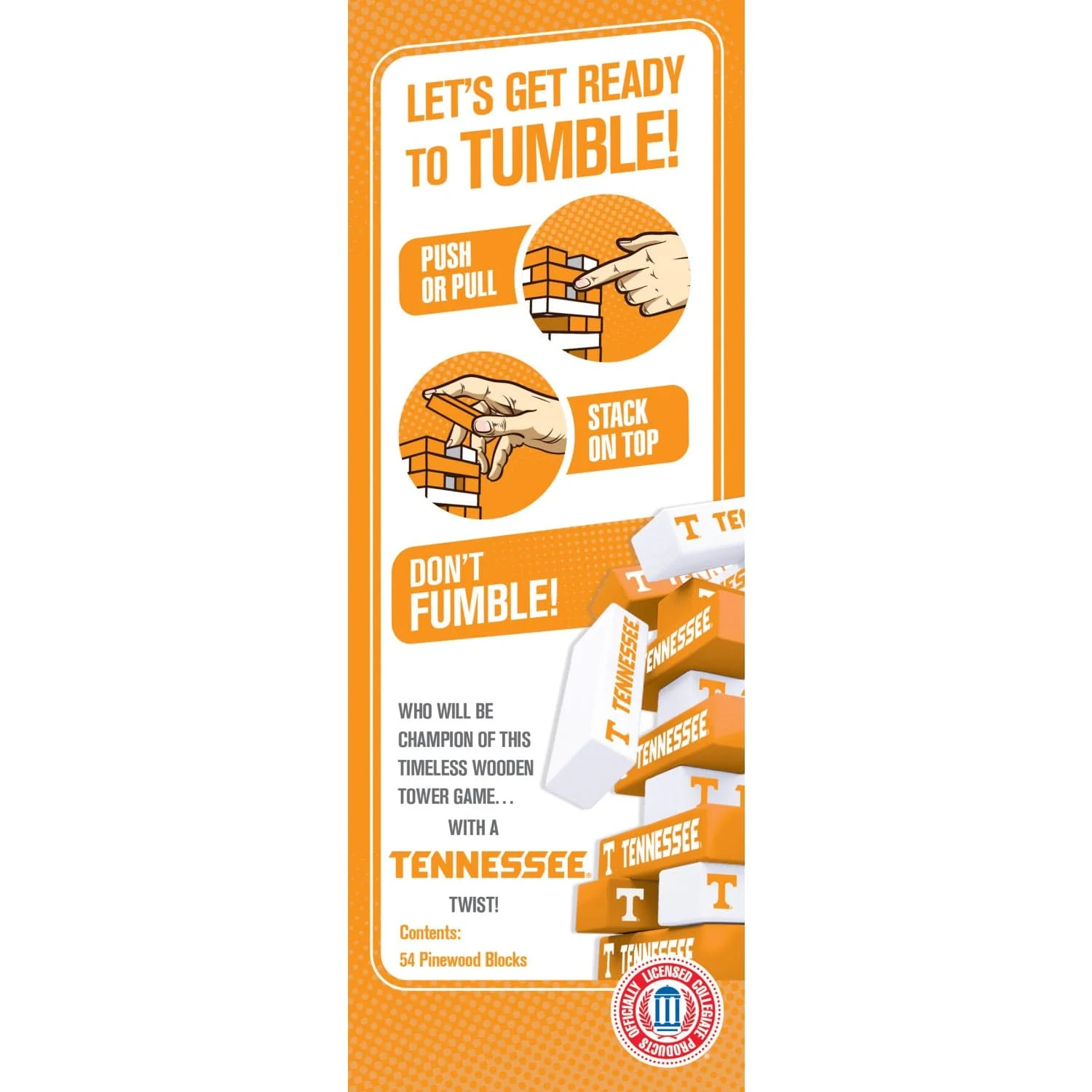 Tennessee Volunteers Tumble Tower - Image 3