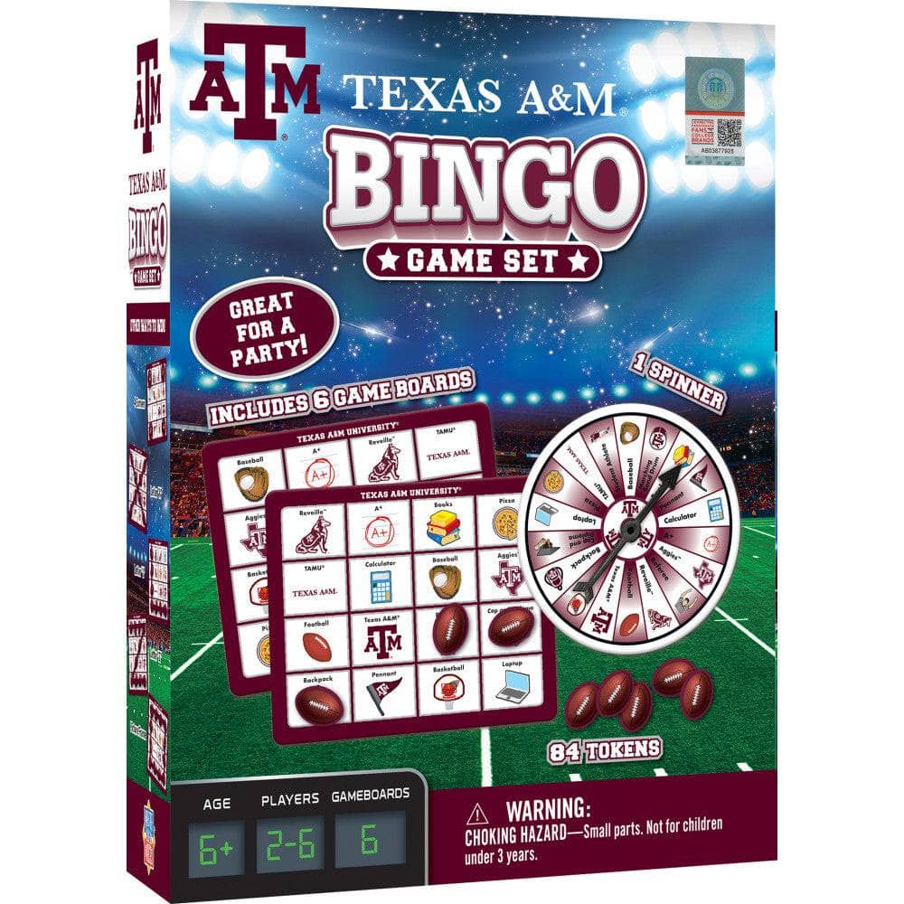 Texas A&M Aggies NCAA Bingo Game