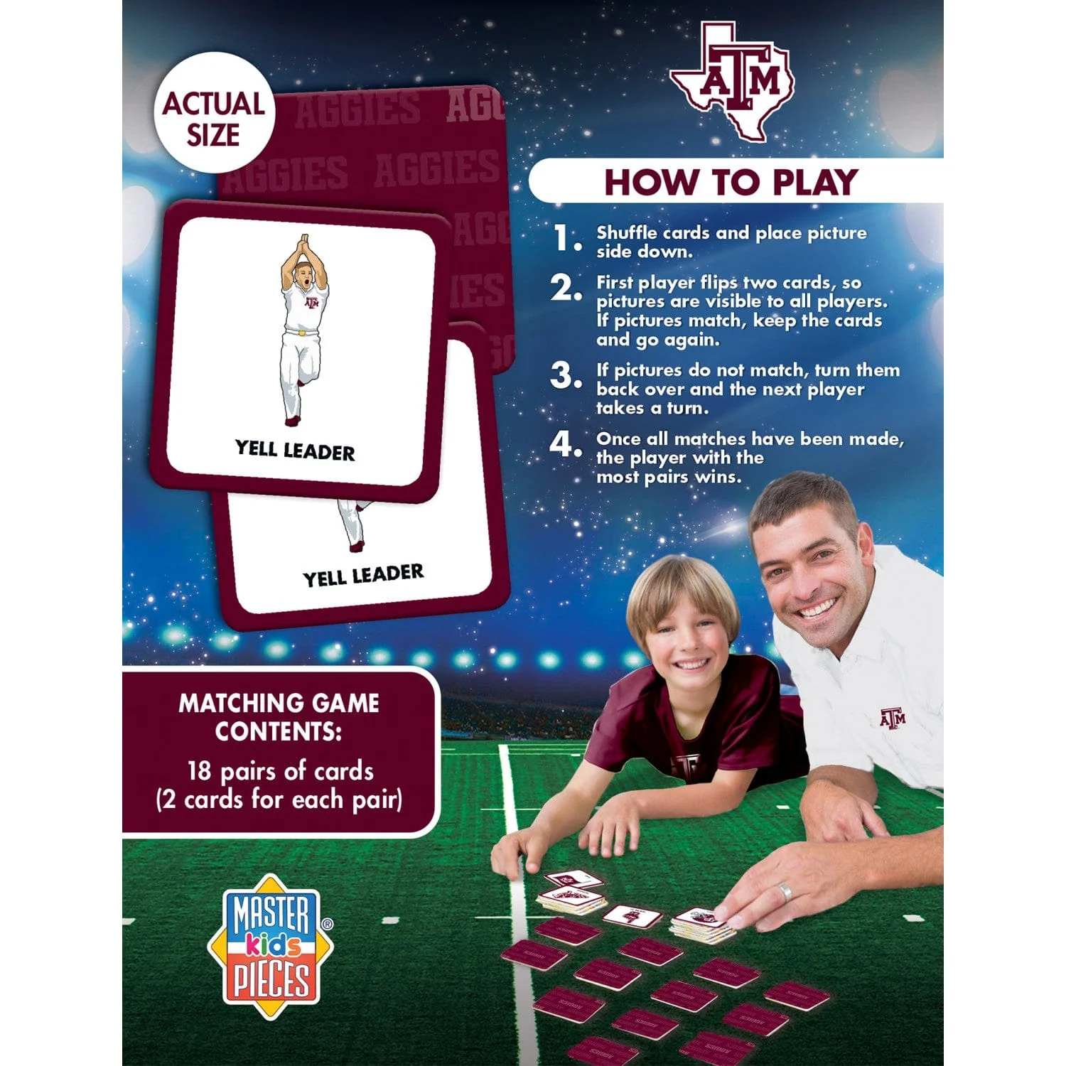 Texas A&M Aggies Matching Game - Image 3