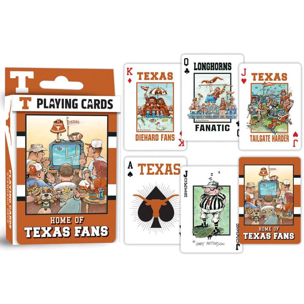 Texas Longhorns Fan Deck Playing Cards - 54 Card Deck - Image 3