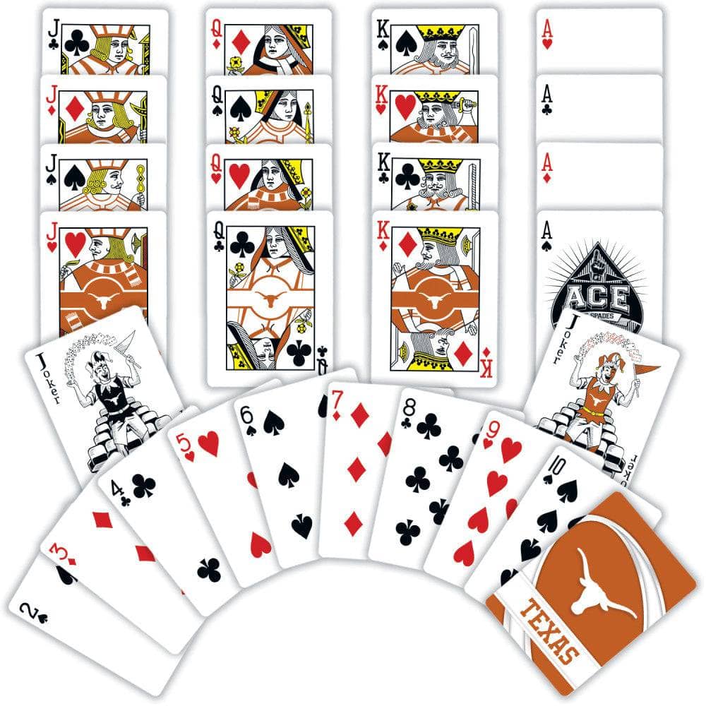Texas Longhorns Playing Cards - 54 Card Deck - Image 2
