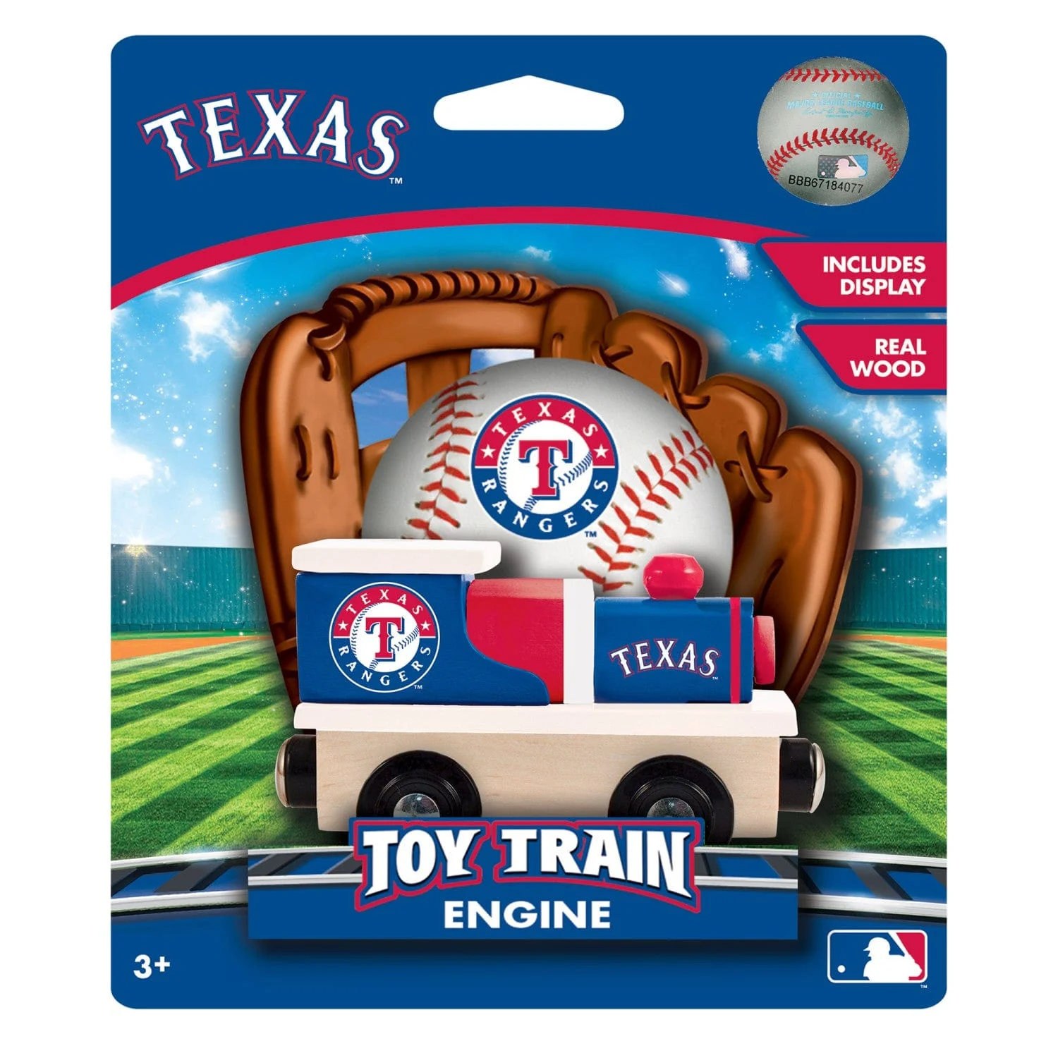 Texas Rangers Toy Train Engine - Image 2