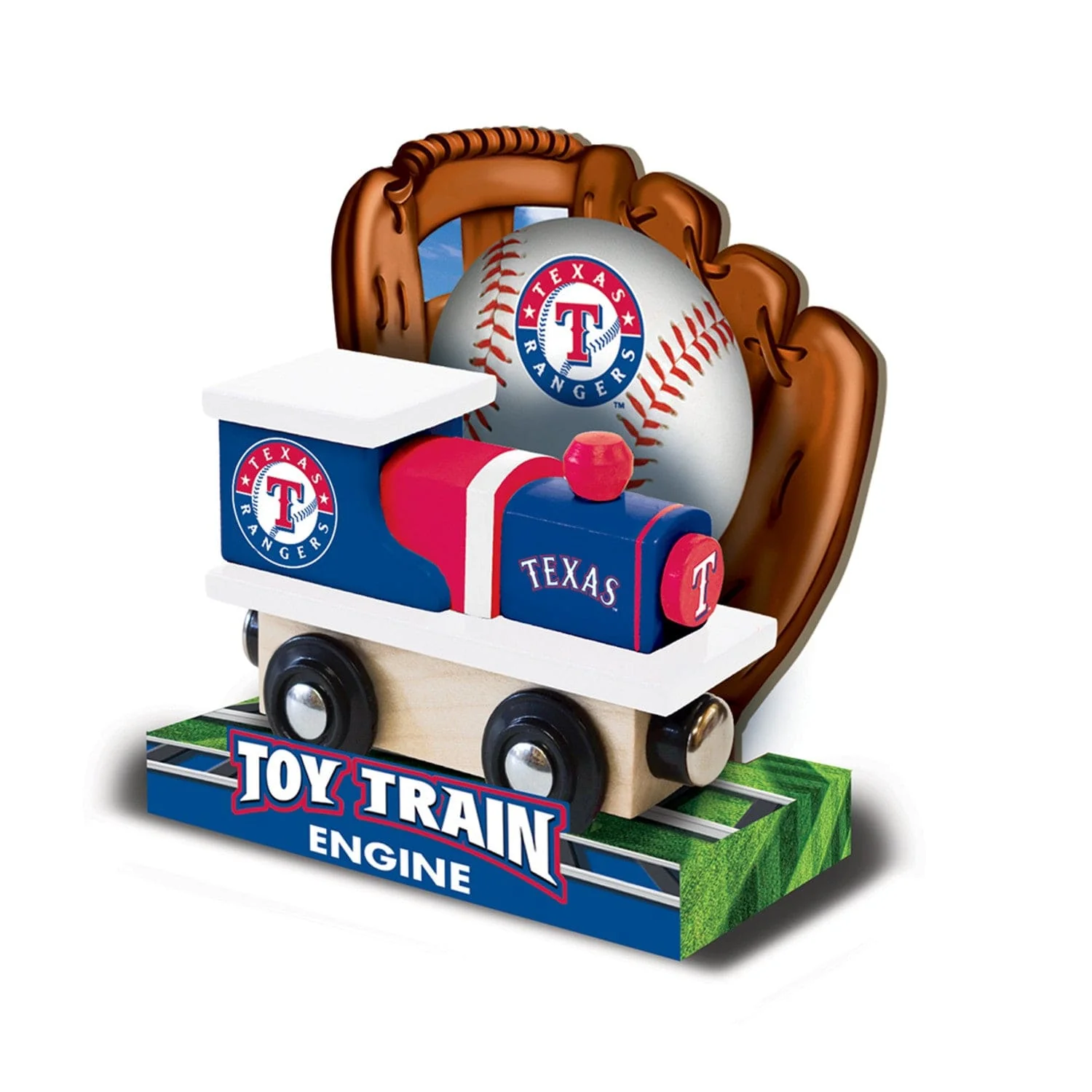 Texas Rangers Toy Train Engine - Image 3
