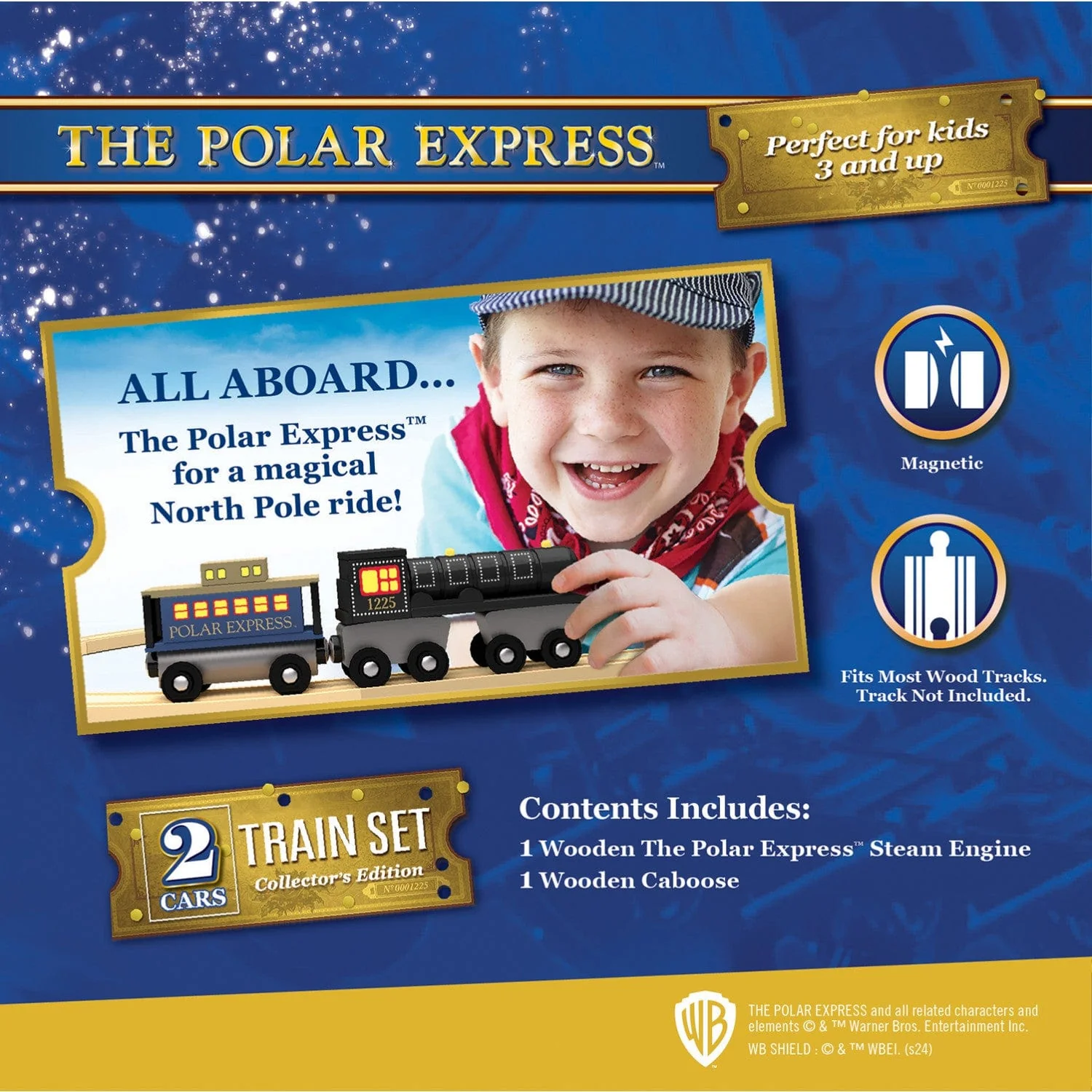The Polar Express - 2-Piece Toy Train Set - Image 3