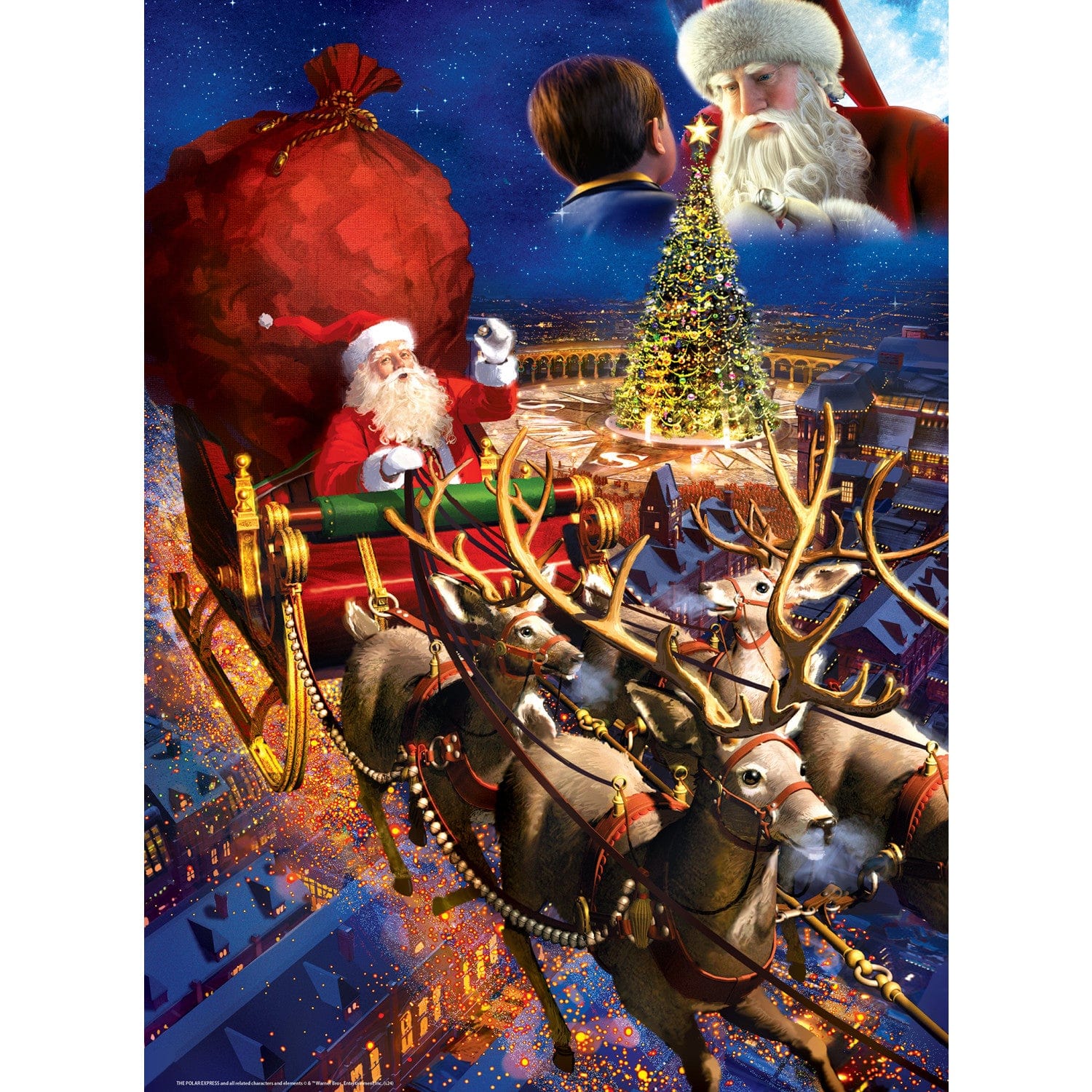 The Polar Express 3-pack 500 Piece Jigsaw Puzzle - Image 2