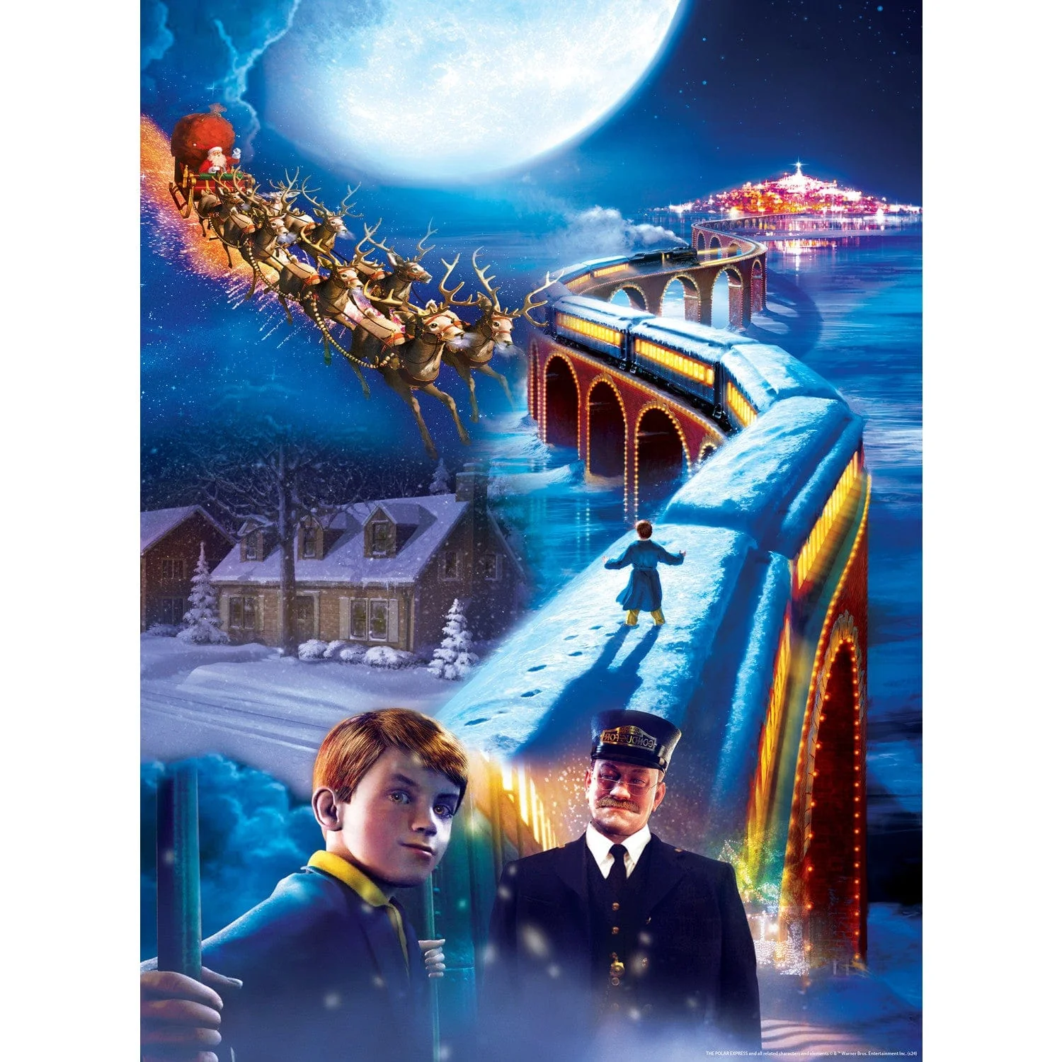 The Polar Express 3-pack 500 Piece Jigsaw Puzzle - Image 4
