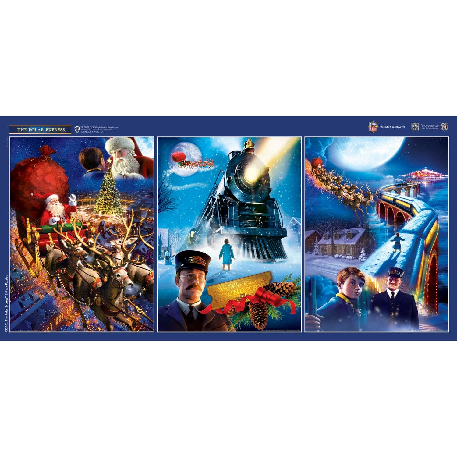 The Polar Express 3-pack 500 Piece Jigsaw Puzzle - Image 6