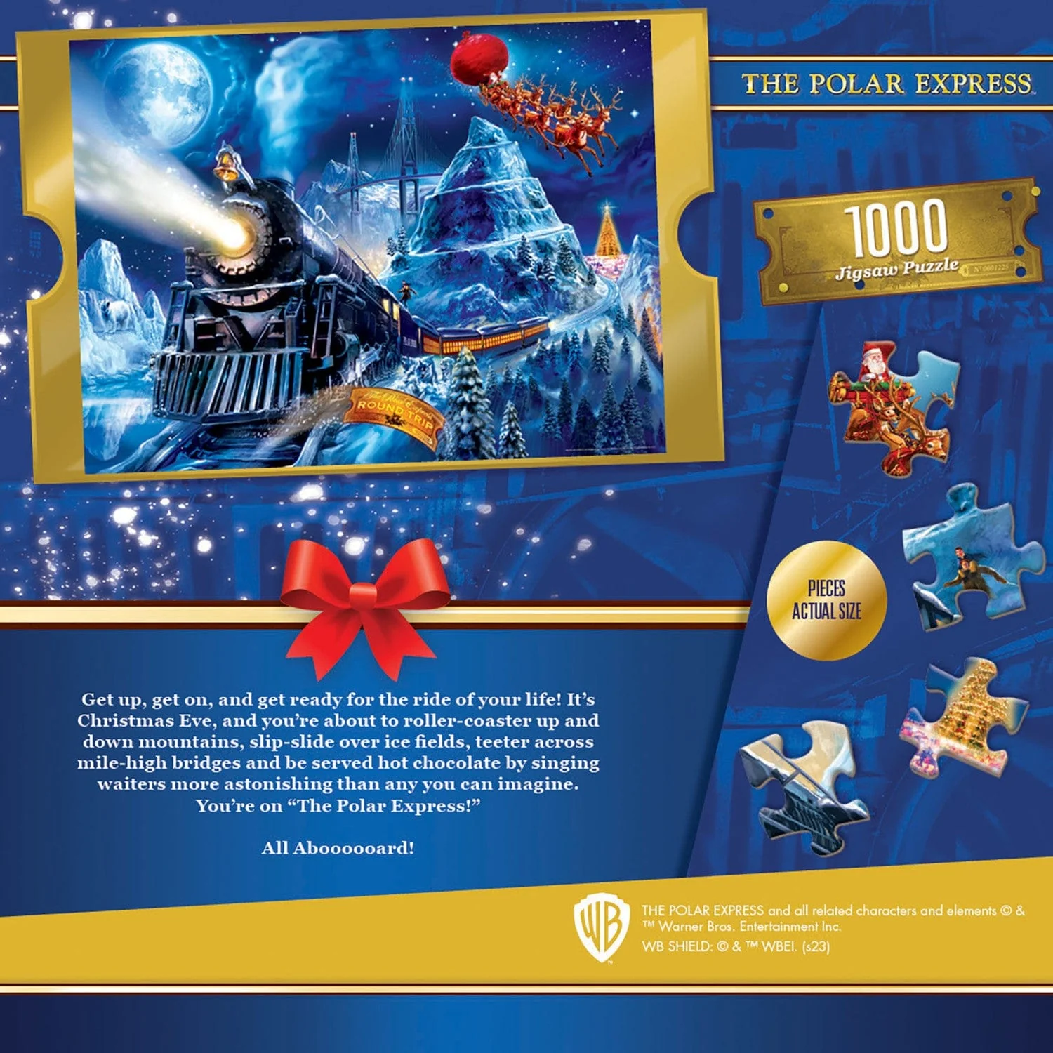 The Polar Express - Race to the Pole 1000 Piece Jigsaw Puzzle - Image 3
