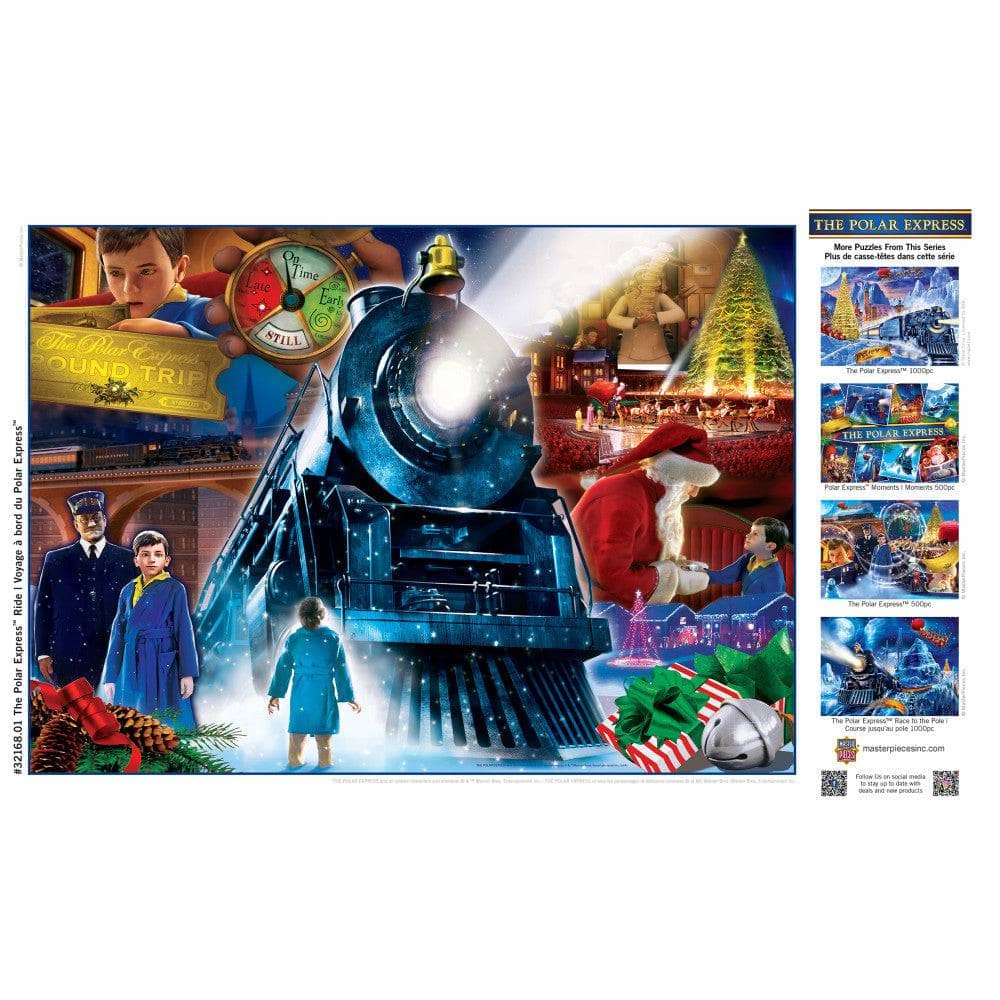 The Polar Express - Ride 500 Piece Glitter Jigsaw Puzzle - Image 4